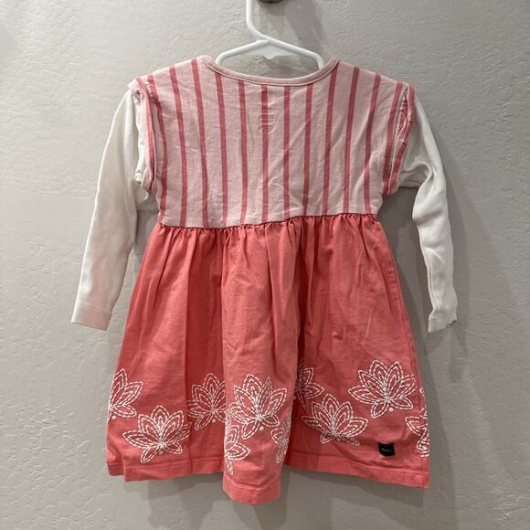 Tea Collection Lotus Layered Sleeve Baby Dress - Picture 8 of 8